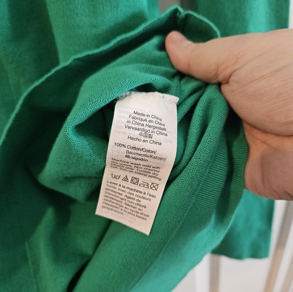 J.Crew Factory cotton teddie sweater - Picture 4 of 5